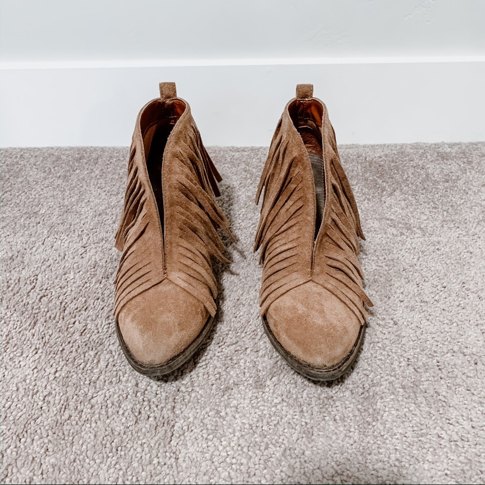 The perfect tassel bootie